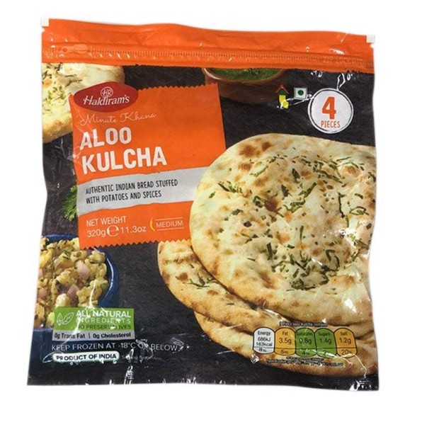 HALDIRAM FROZEN ALOO KULCHA  320 GM