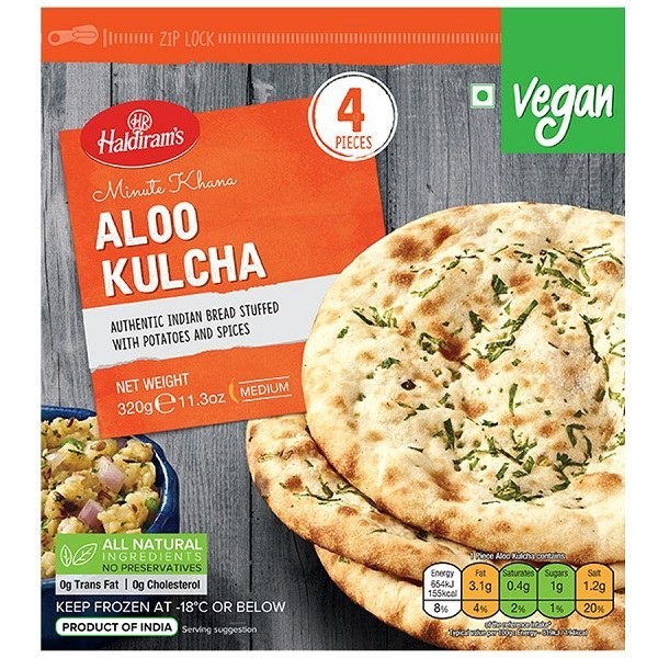Haldiram Aloo Kulcha 4 PCS