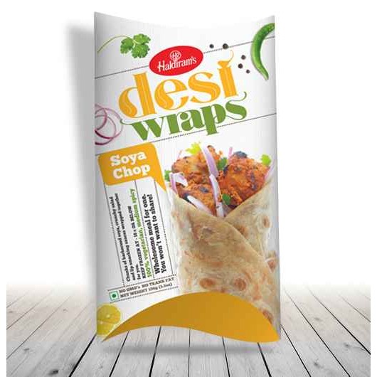 Desi Wrap Masala Soya Chop 156 GM