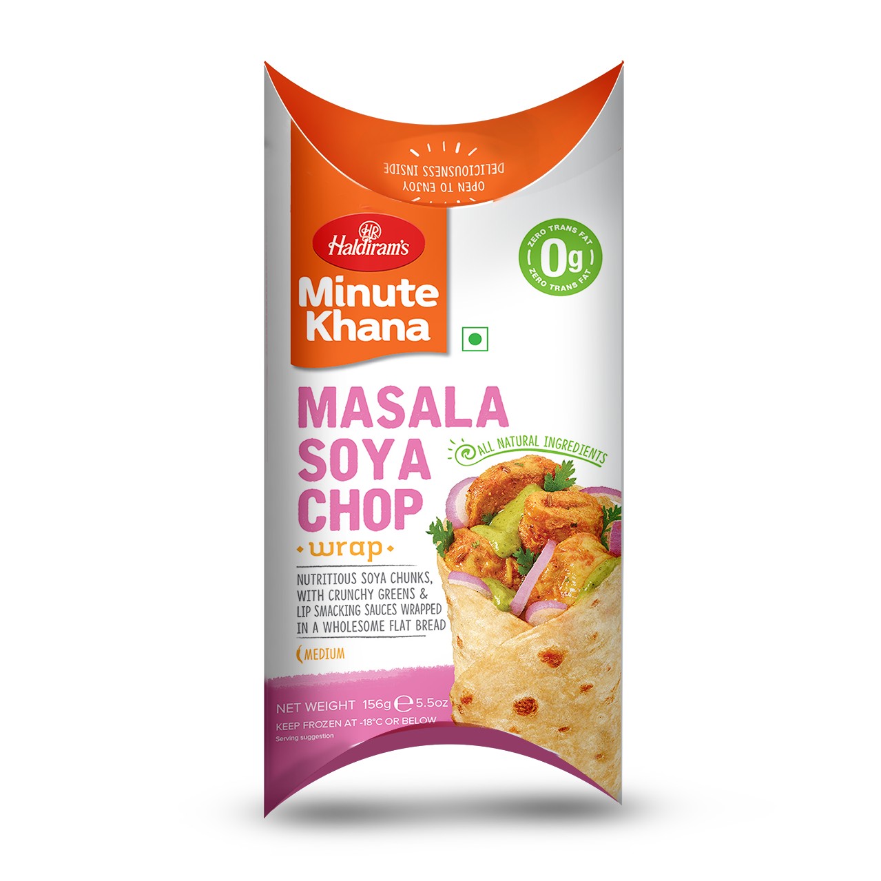 Desi Wrap Masala Soya Chop