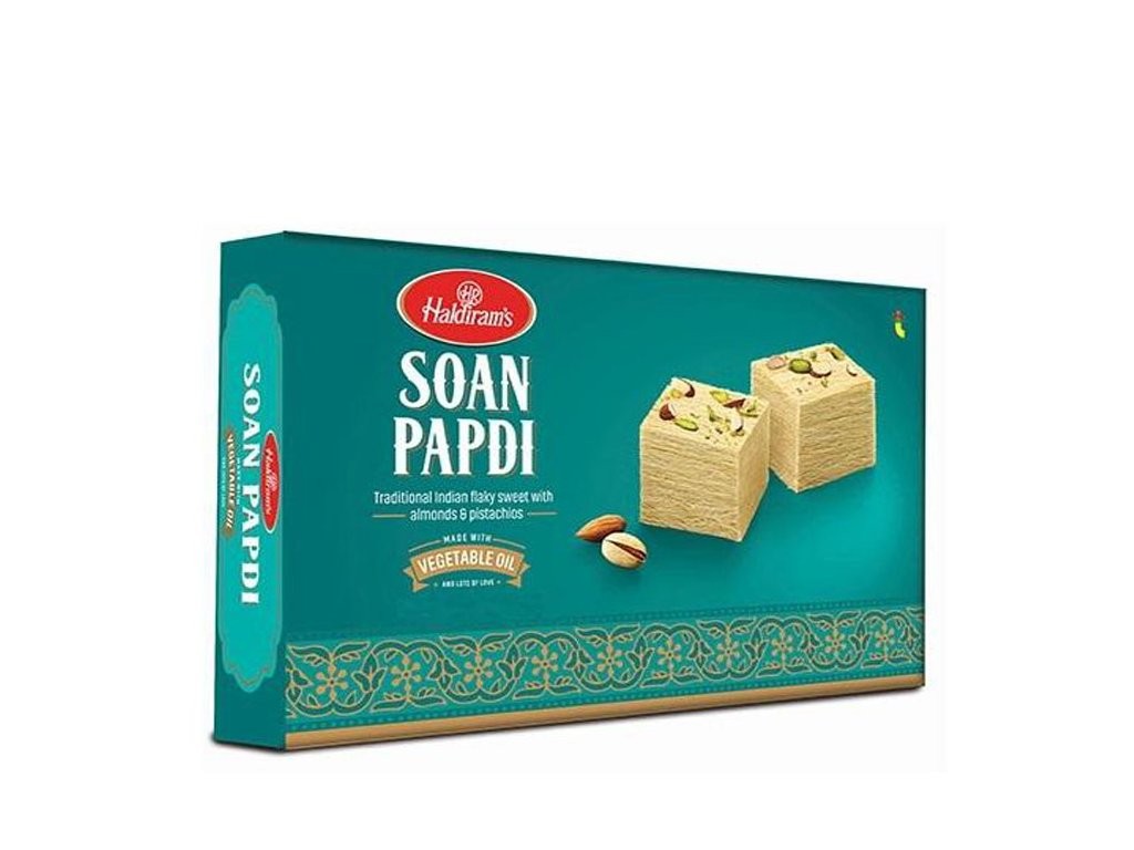 HALDIRAM SOAN PAPDI WITH JAGGERY COATED SES  500 GM