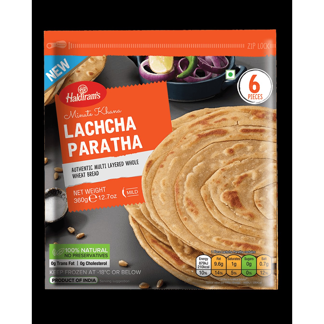 HR Lachcha Paratha 360 GM