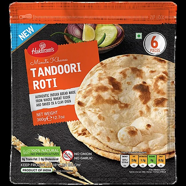 Haldirams Tandoori Roti 360 GM
