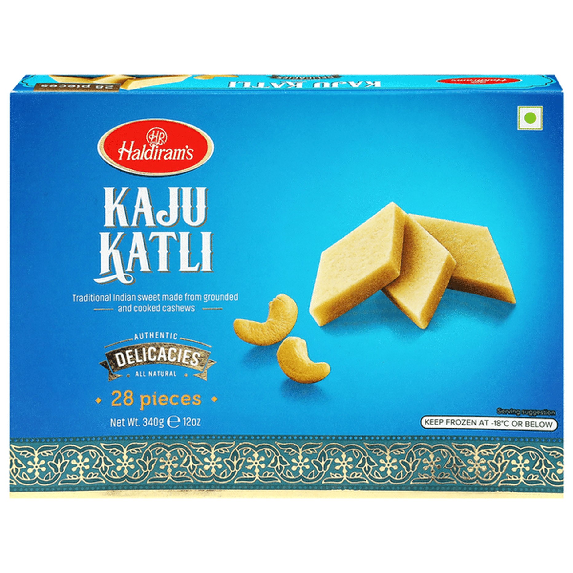 Haldiram Kaju Katli 12 Oz