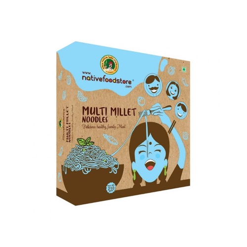 MULTI MILLET NOODLES NATIVE FOOD STORE 210 GM
