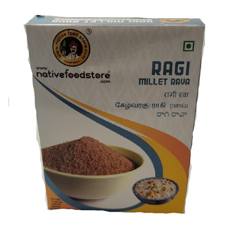 NFS RAGI MILLET RAVA 500 GM