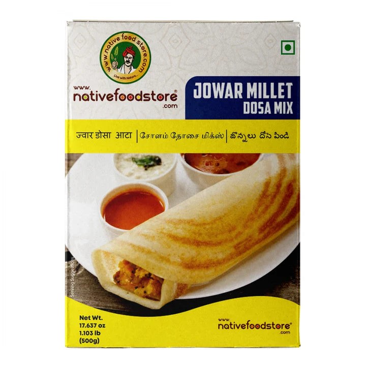 JOWAR MILLET DOSA MIX NATIVE FOOD STORE 500 GM