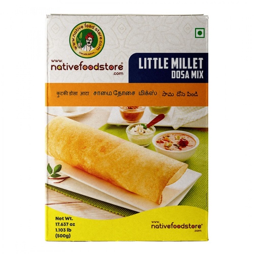 LITTLE MILLET DOSA MIX NATIVE FOOD STORE 500 GM