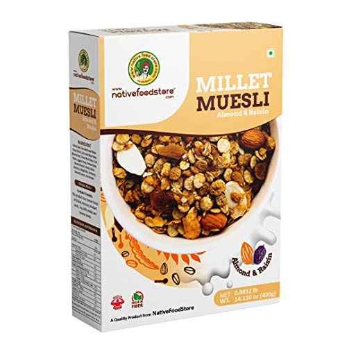 NATIVE FOOD MILLET MUESLI 400 GM