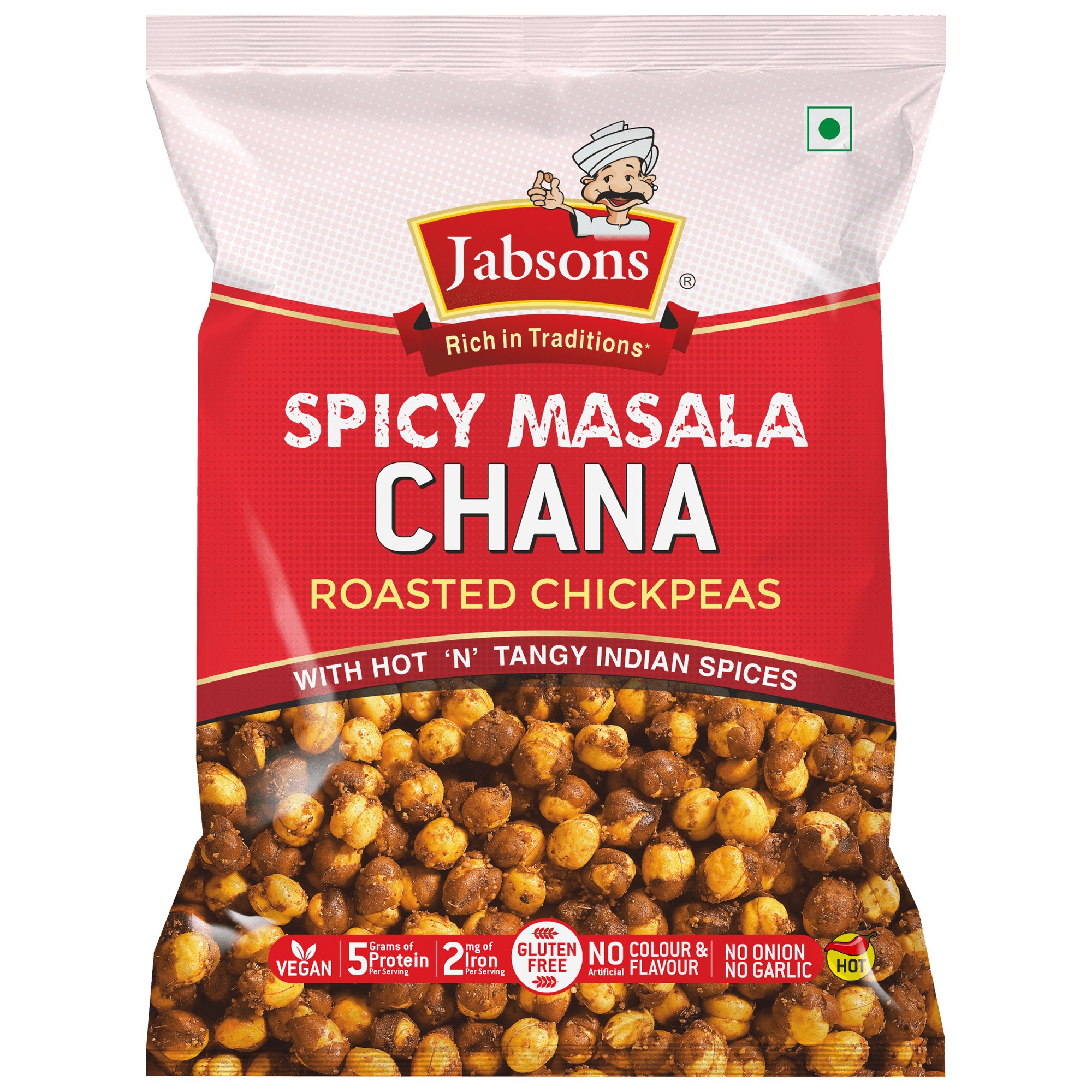 Jabsons Roasted Chana Spicy Masala 150 GM