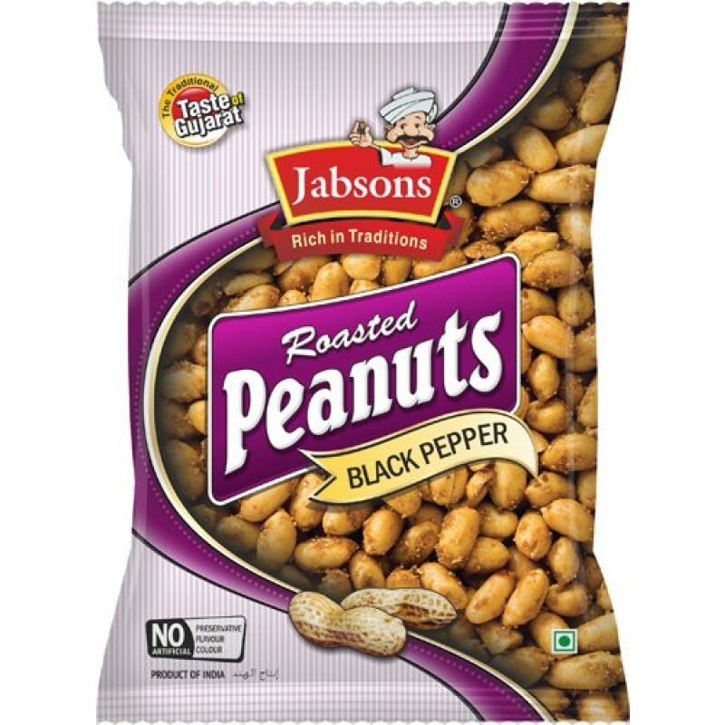 JABSON PEANUT ROASTED BLACK PEPPER 140 GM