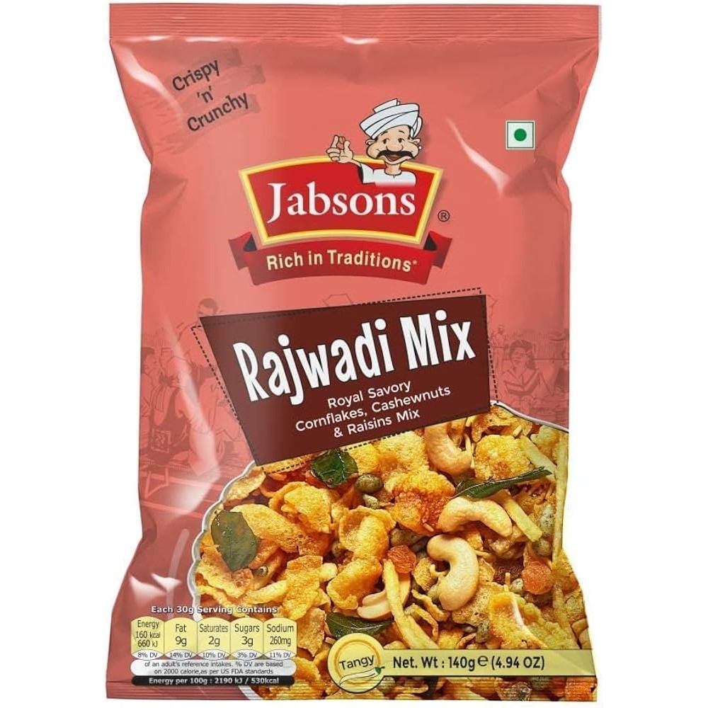 Jabsons Rajwadi Mix 140 GM