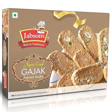 JABSONS AGRA GUR GAJAK 400 GM
