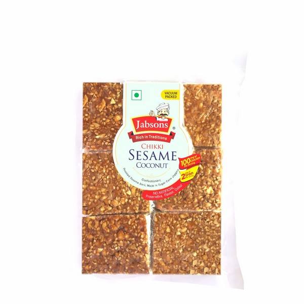 JABSON SESAME CHIKKI COCONUT 240 GM