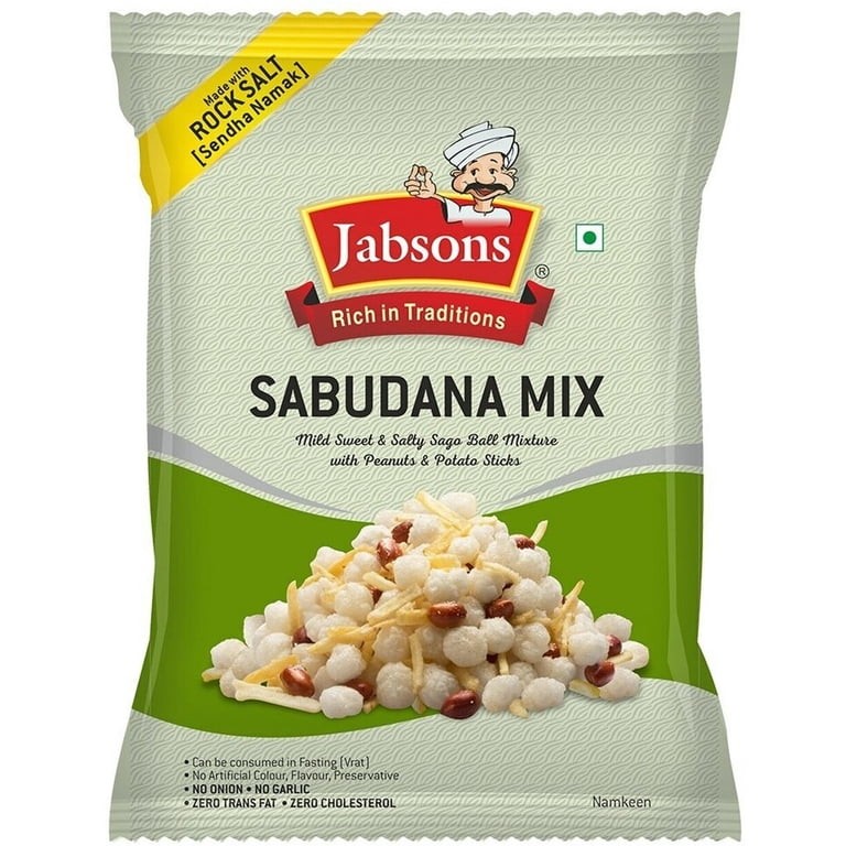 JABSON NAMKEEN SABUDANA MIX 180 GM