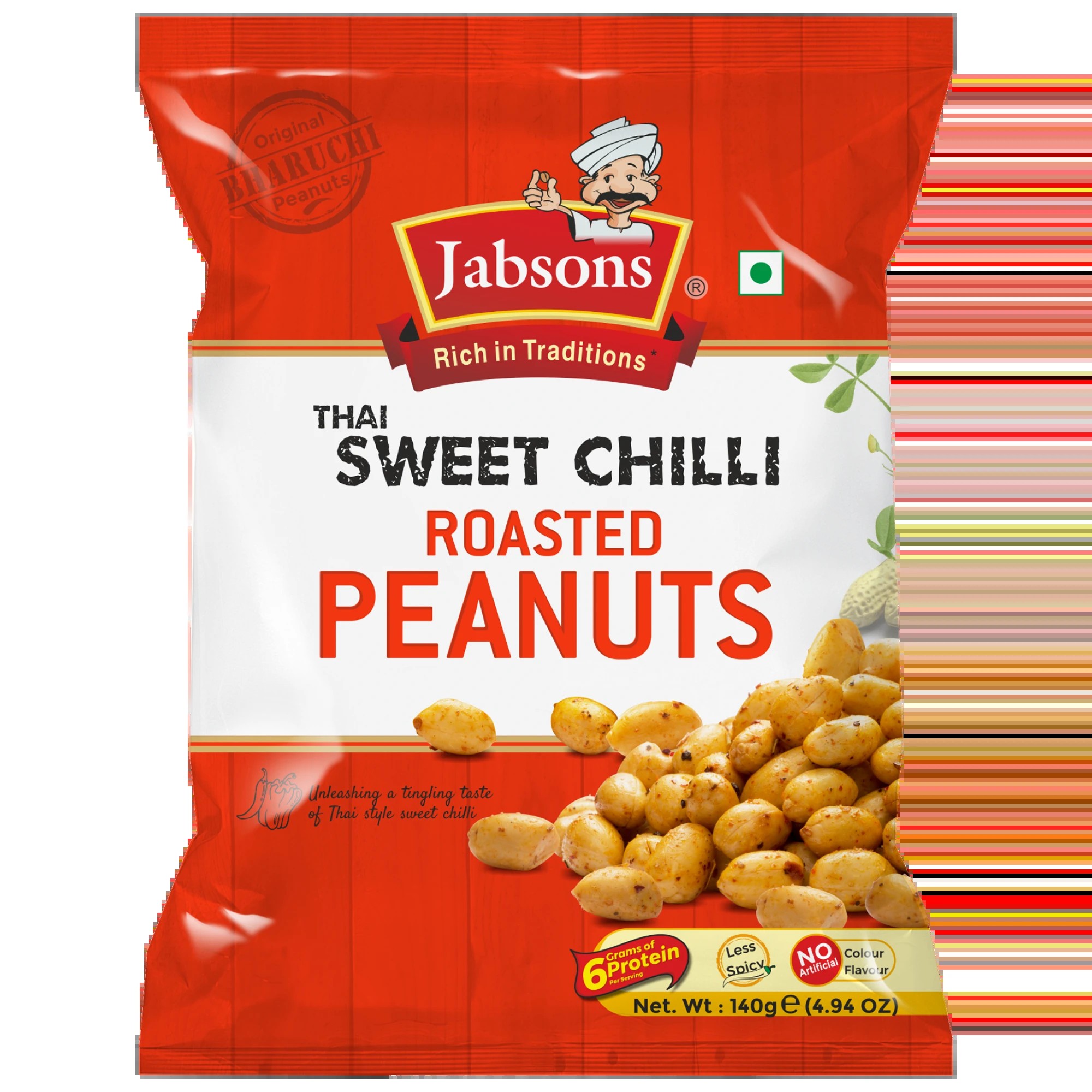 JABSON PEANUT ROASTED W/ THAI SWEET CHILLI 140 GM