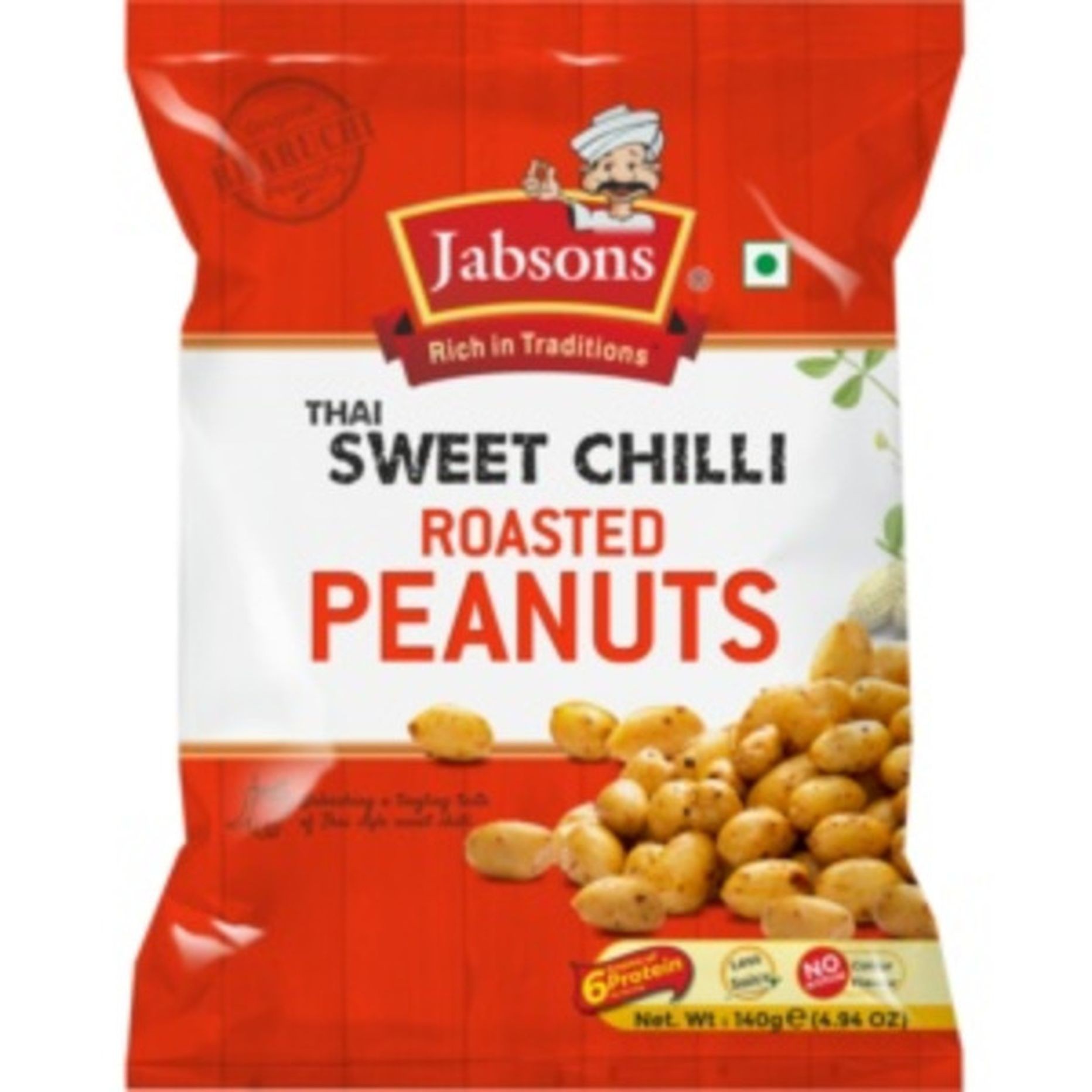 Jabsons Jabsons Thai Sweet Chilli Roasted Peanuts  4.94 OZ
