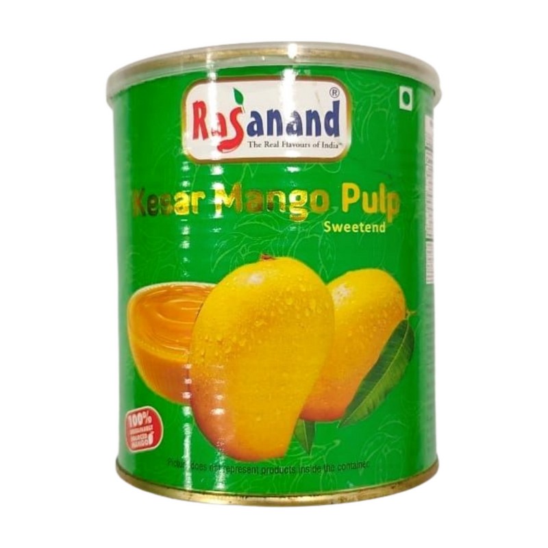 RASANAND KESAR MANGO PULP 850 GM