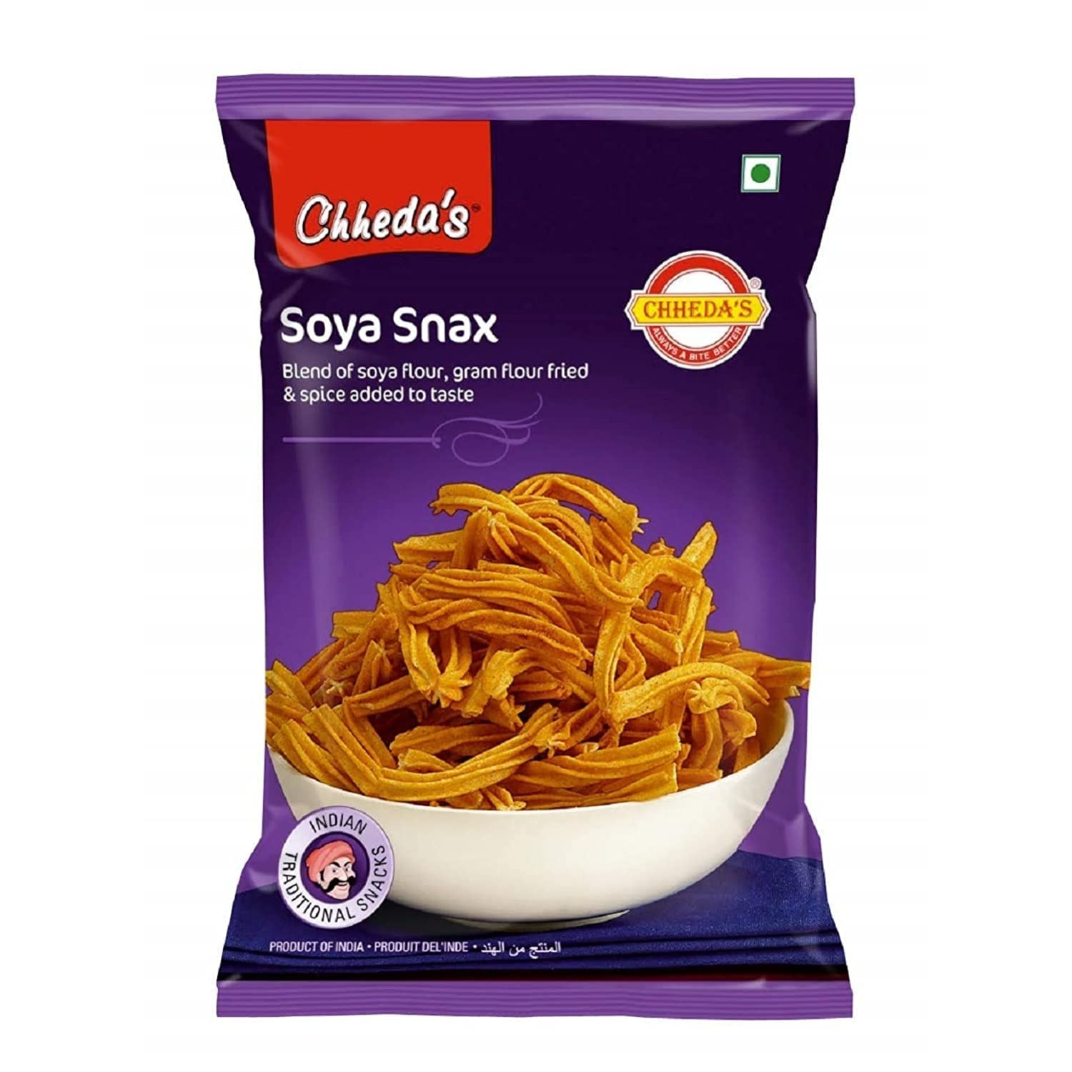 SOYA SNAX CHHEDAS 400 GM