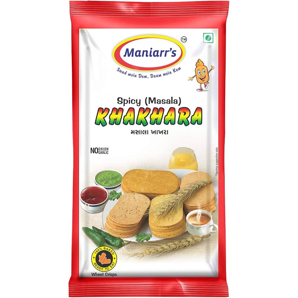 Maniarr's Spicy Khakhra  180 GM