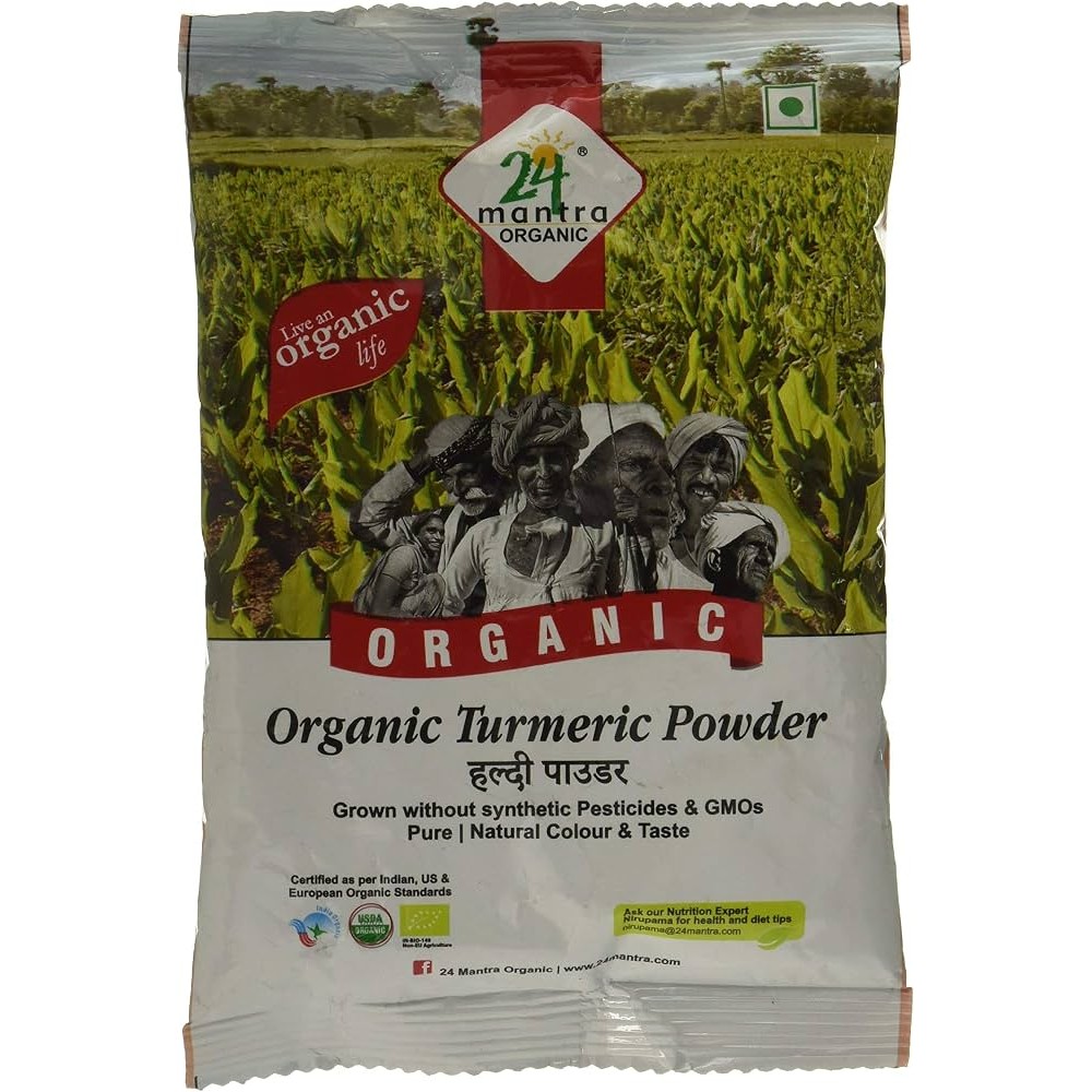 24 MANTRA ORGANIC TURMERIC POWDER 100 GM