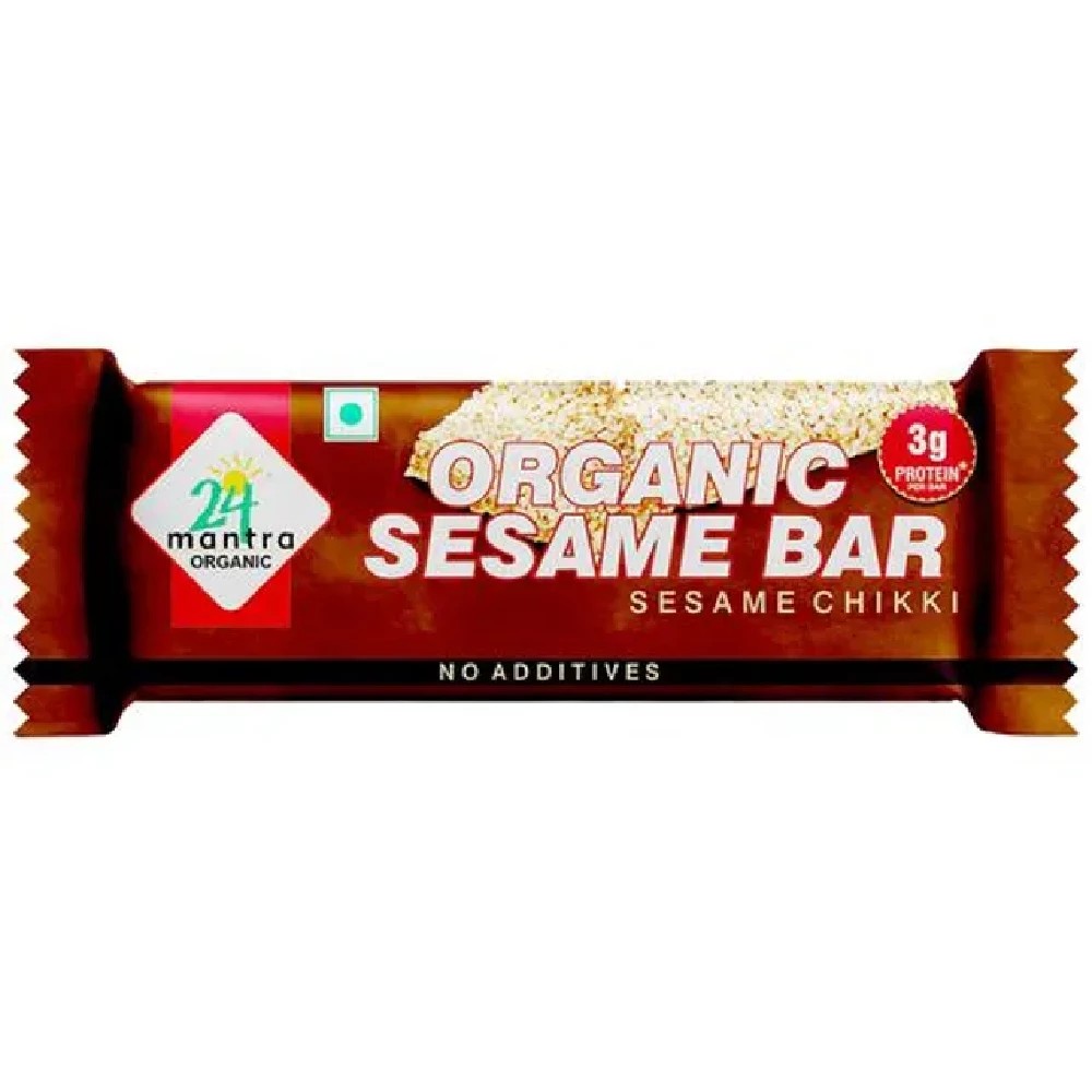 24 MANTRA ORGANIC SESAME CHIKKI 100 GM