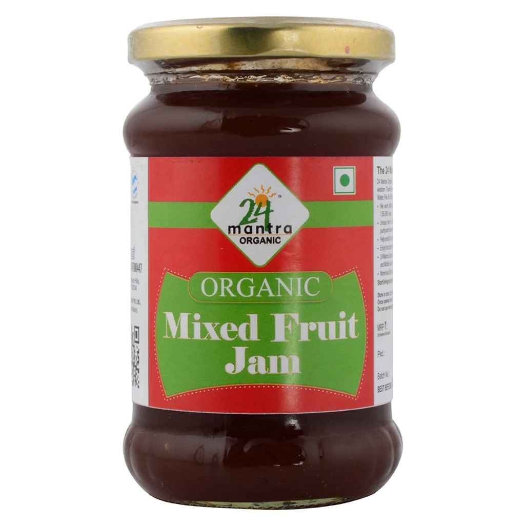 24Mantra Organic Mixed Fruit Jam 35 OZ