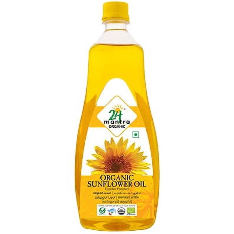 24 MANTRA ORGANIC SUNFLOWER OIL 1000 ML