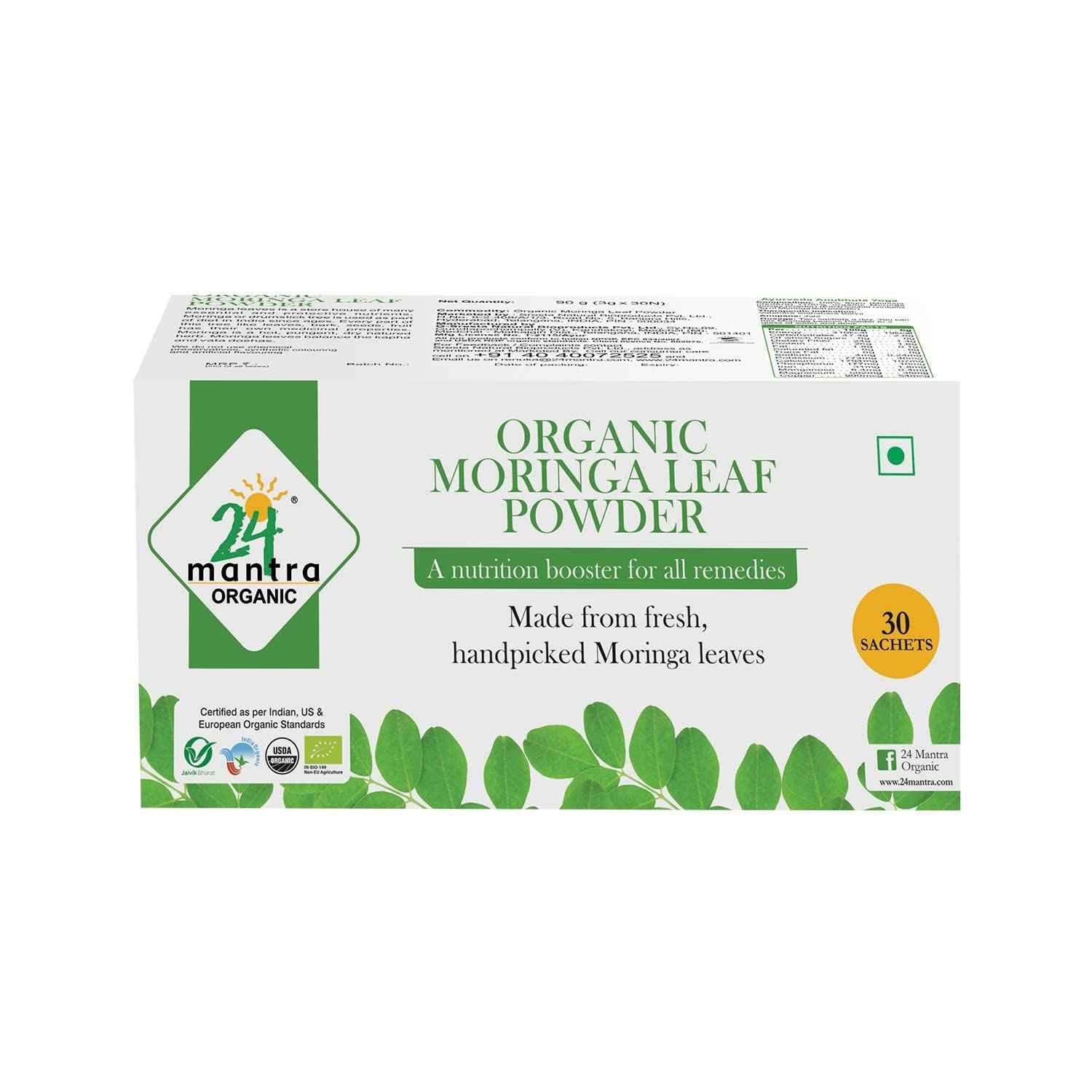 24 MANTRA MORINGA POWDER 90 GM