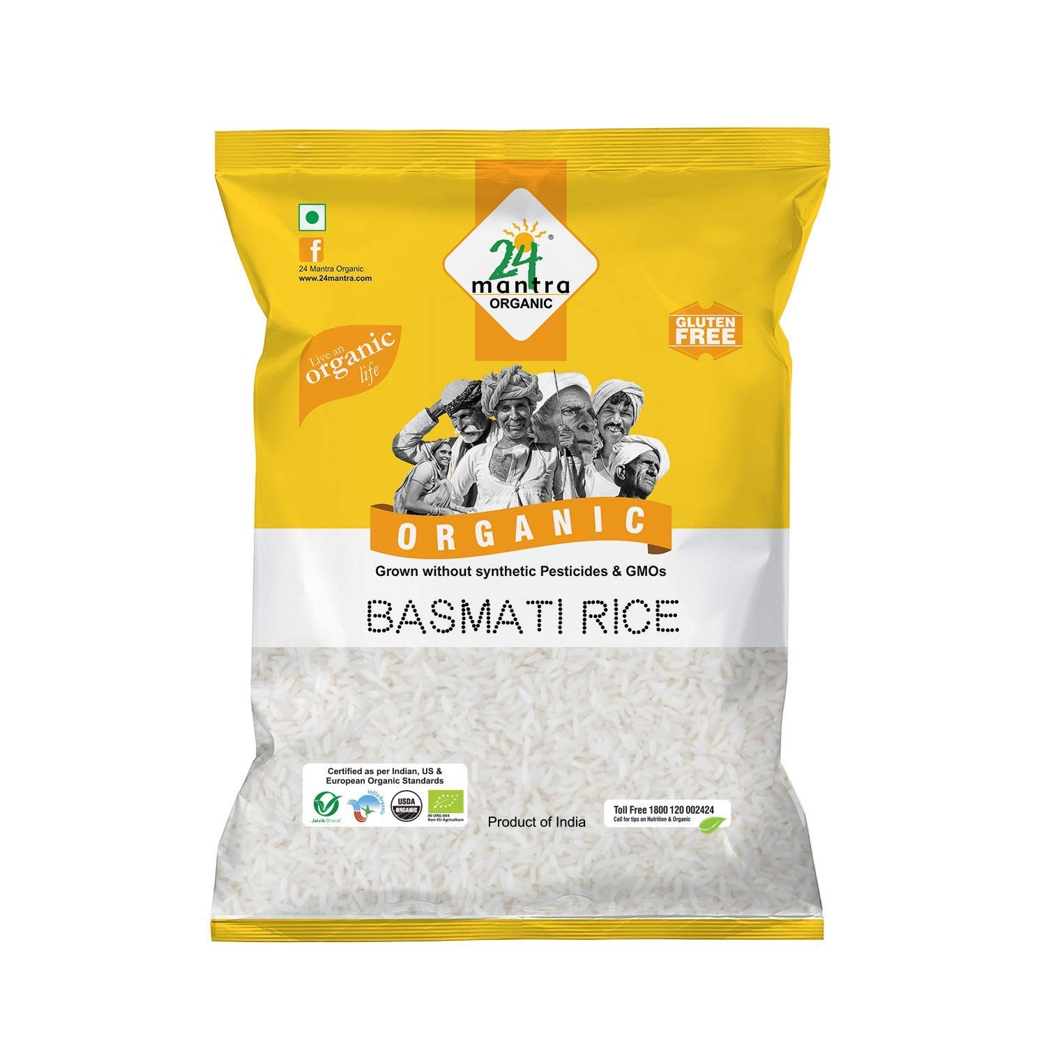 24MANTHARA BASAMATI RICE 8 LBS