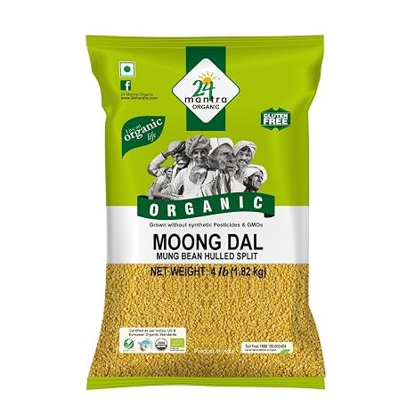 24 MANTRA ORGANIC MOONG DAL 2 LBS