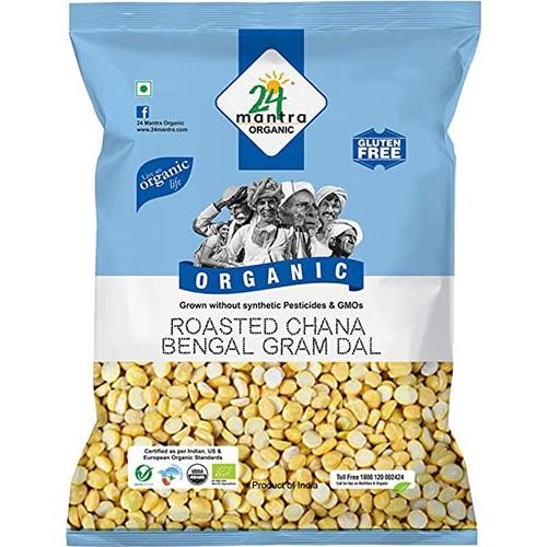 4 MANTRA ORGANIC ROASTED CHANNA 2 LBS