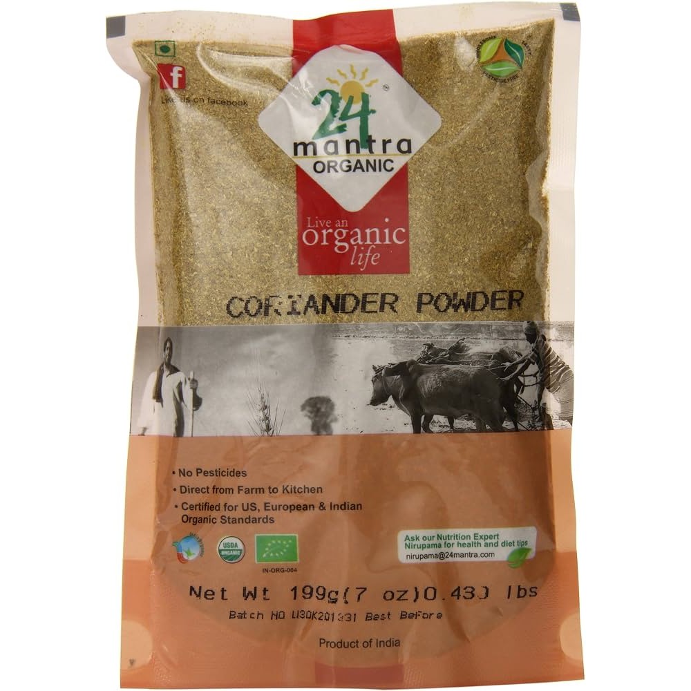 24 MANTRA ORGANIC CORIANDER POWDER 7 OZ
