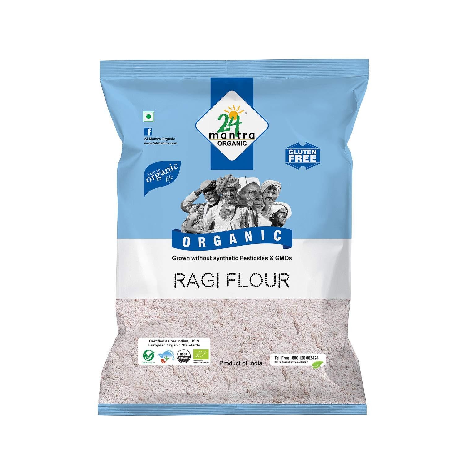 24 MANTRA ORGANIC RAGI FLOUR 2 LBS