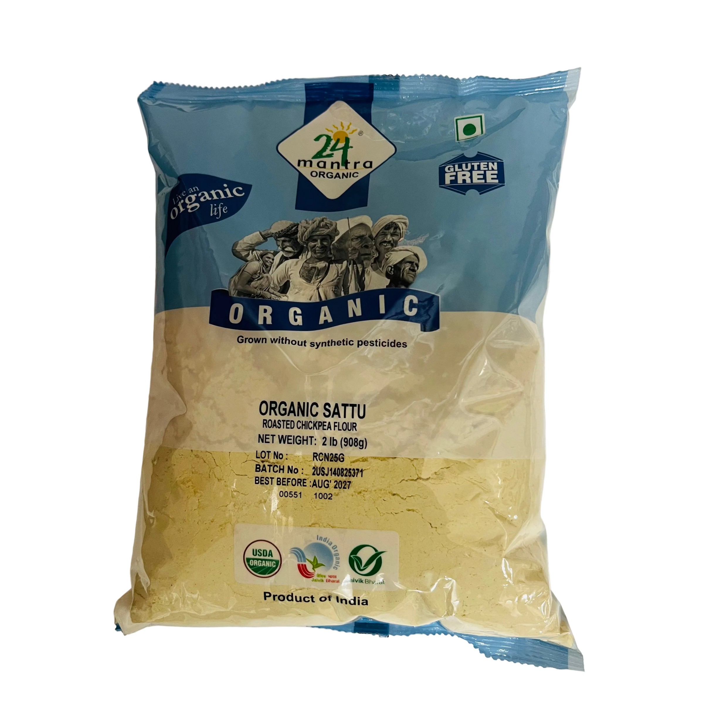 24 MANTRA ORG ROASTED CHICKPEAS FLO 2 LBS