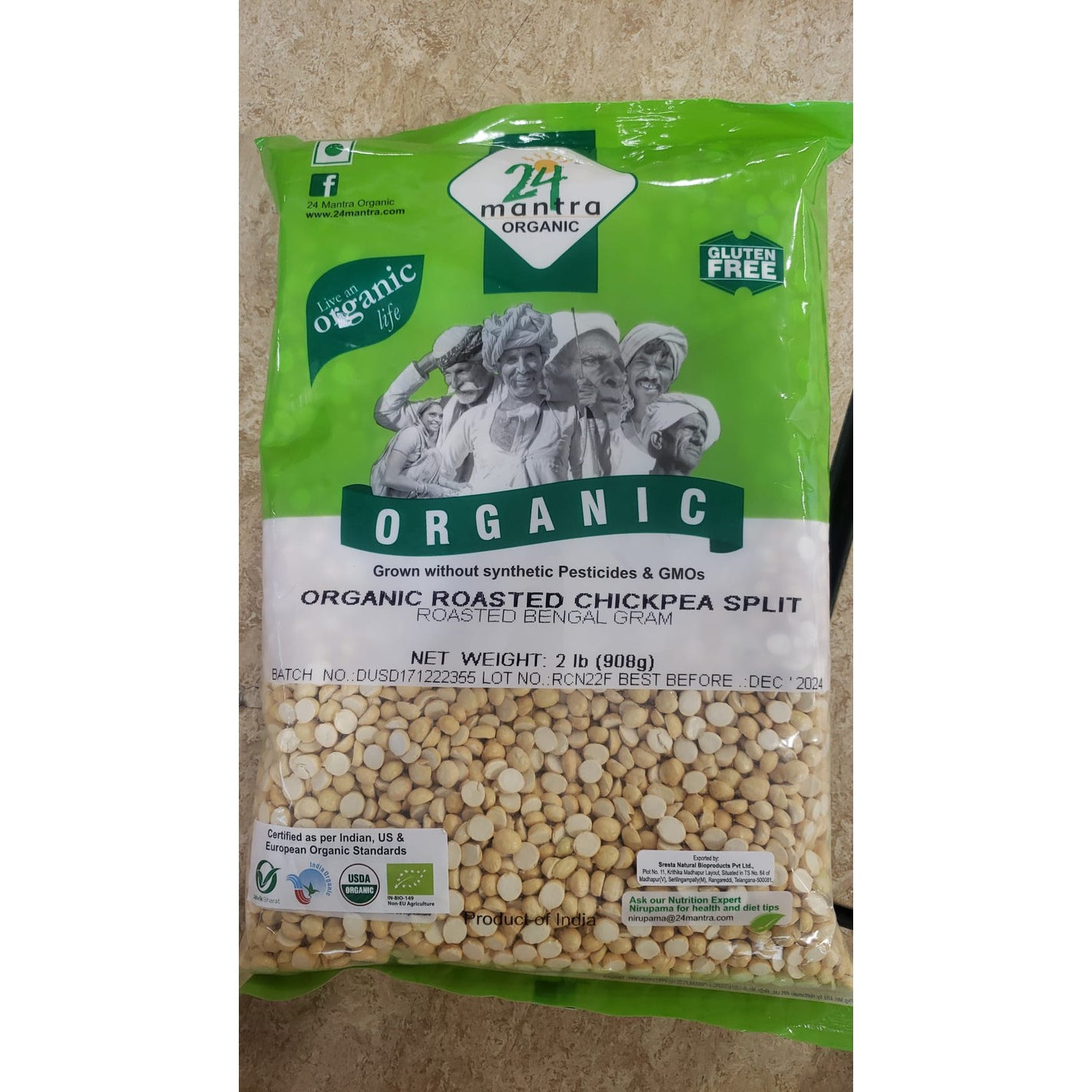 Organic Sattu Flour 2 LBS