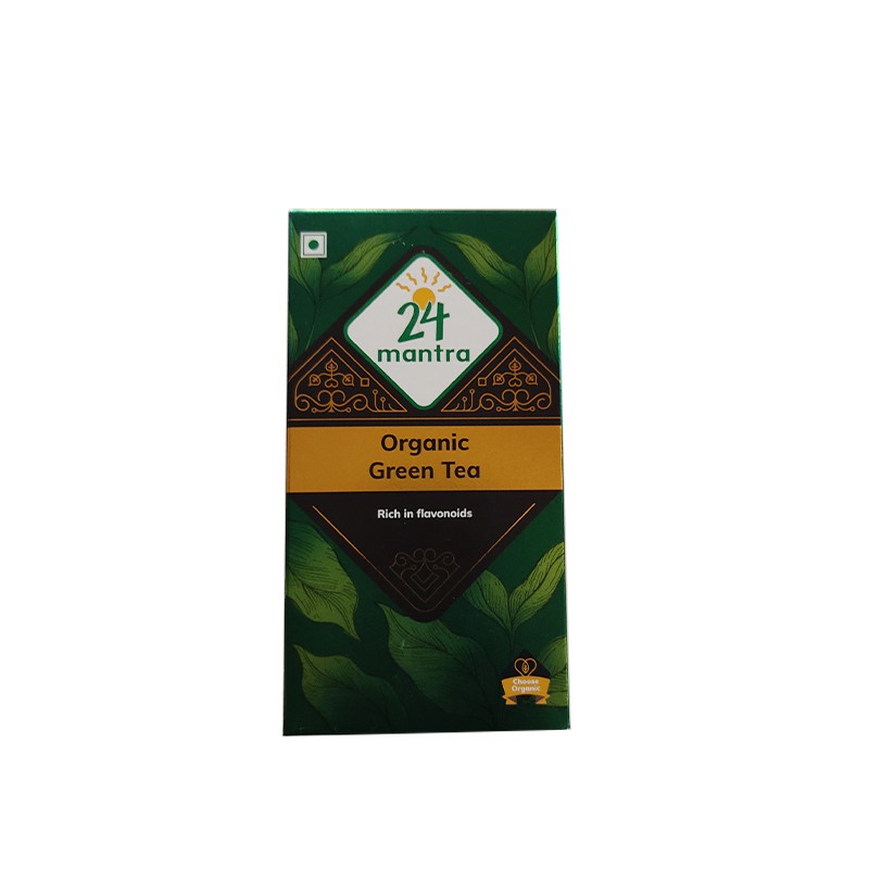 24 MANTRA ORGANIC GREEN TEA 3.5 OZ