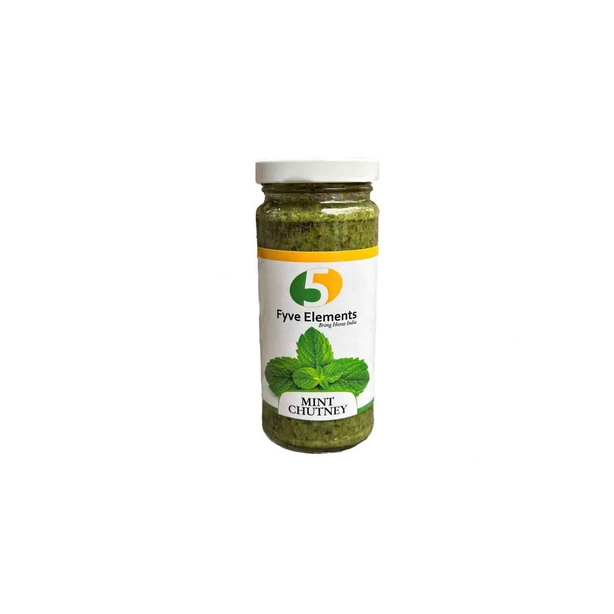 Fyve Element Mint Chutney 8 FLOZ