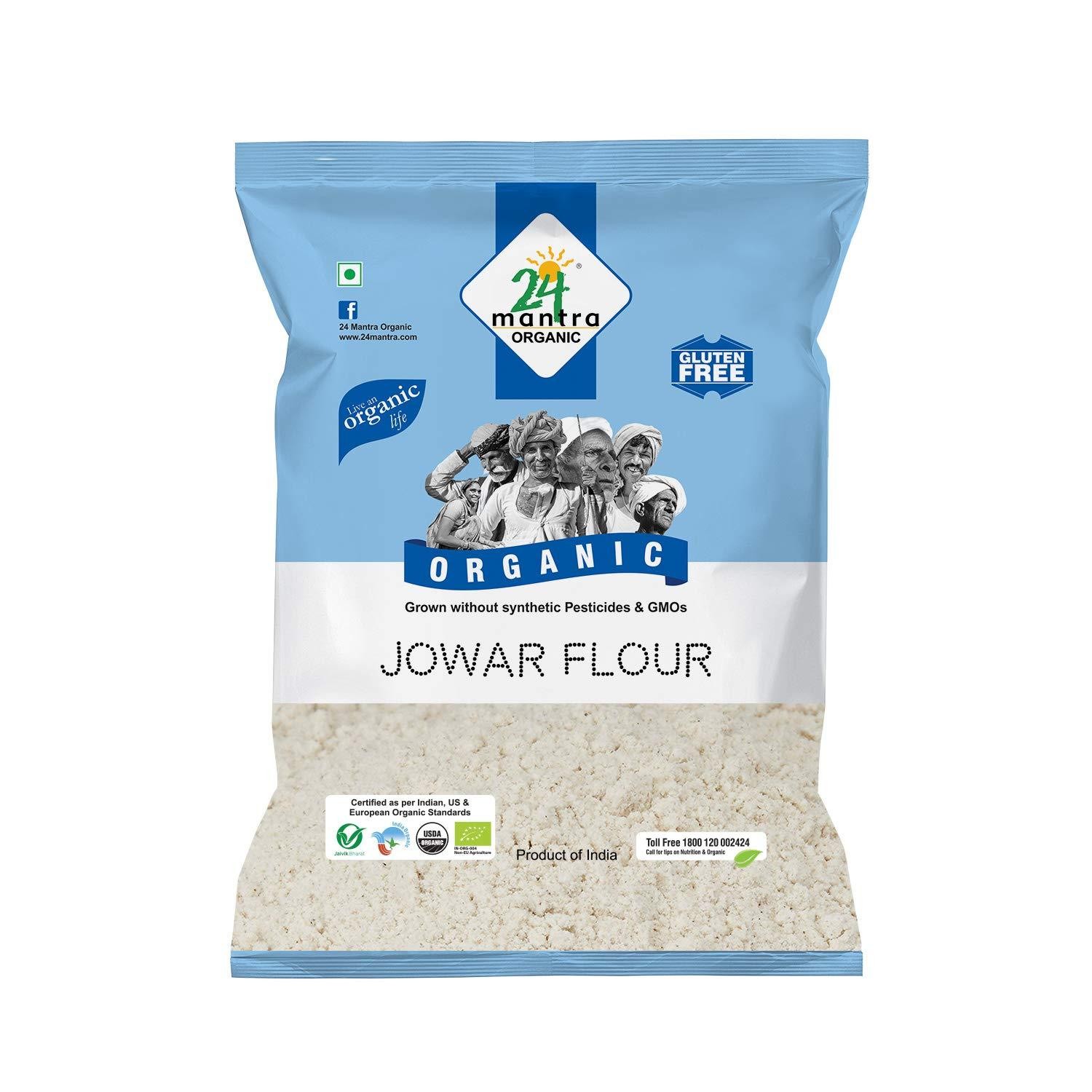 24 MANTRA ORGANIC JOWAR FLOUR 2 LBS