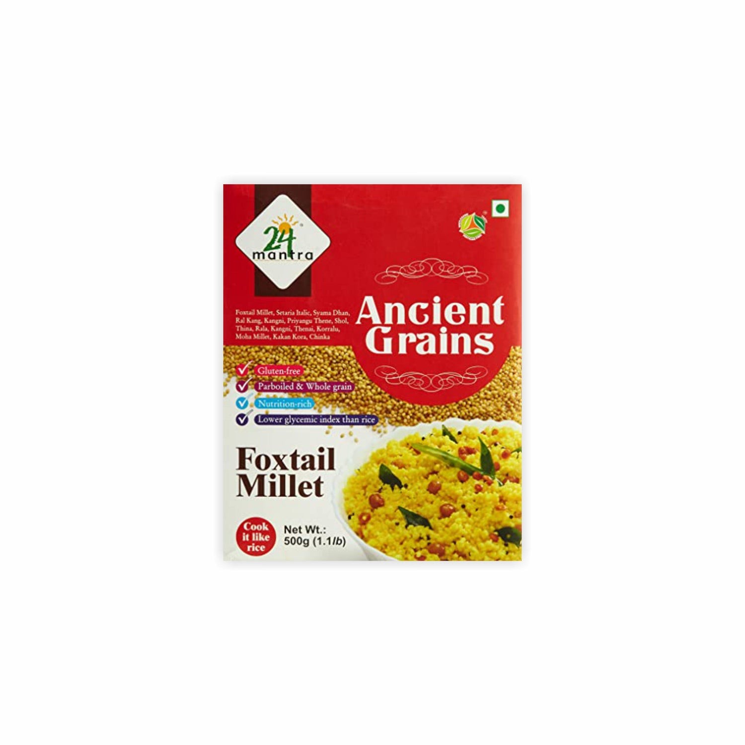 24 MANTRA ORGANIC MILLET FOXTAIL 1.1 LBS