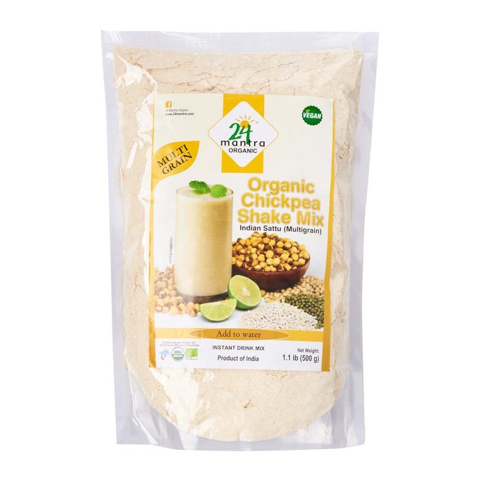 24 MANTRA ORGANIC MULTIGRAIN CHICKPEA SATTU 1.1 LBS