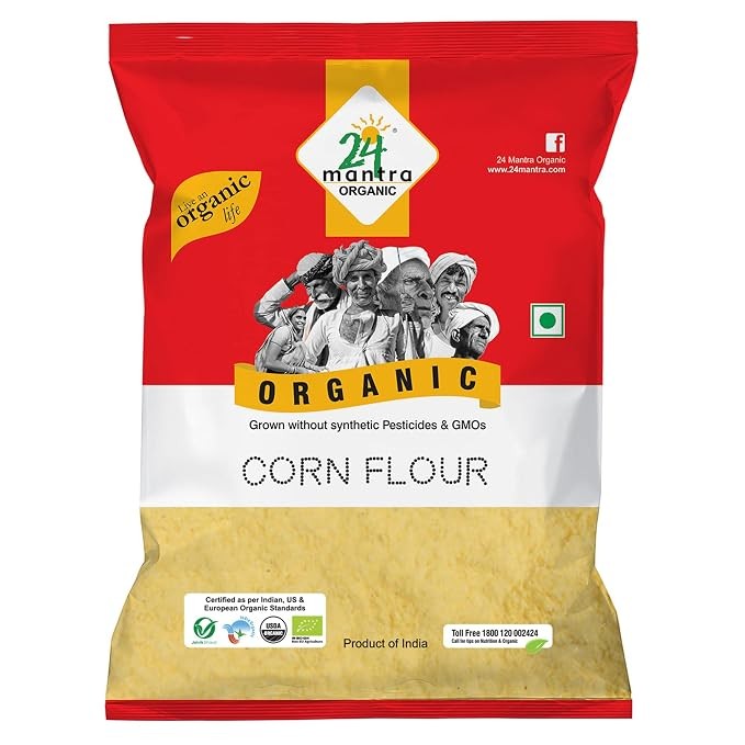 24 MANTRA ORGANIC CORN FLOUR 2 LBS