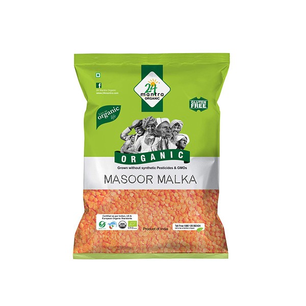 2 MANTRA ORGANIC MASOOR MALKA 4 LBS