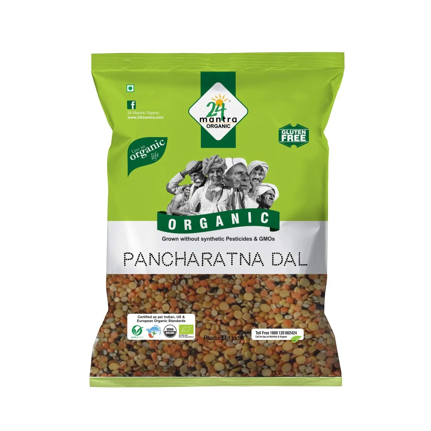 24 MANTRA ORGANIC PANCHRATAN DAL 1.1 LBS