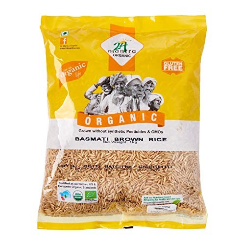 24 MANTRA ORGANIC BASMATI BROWN RICE 10 LBS