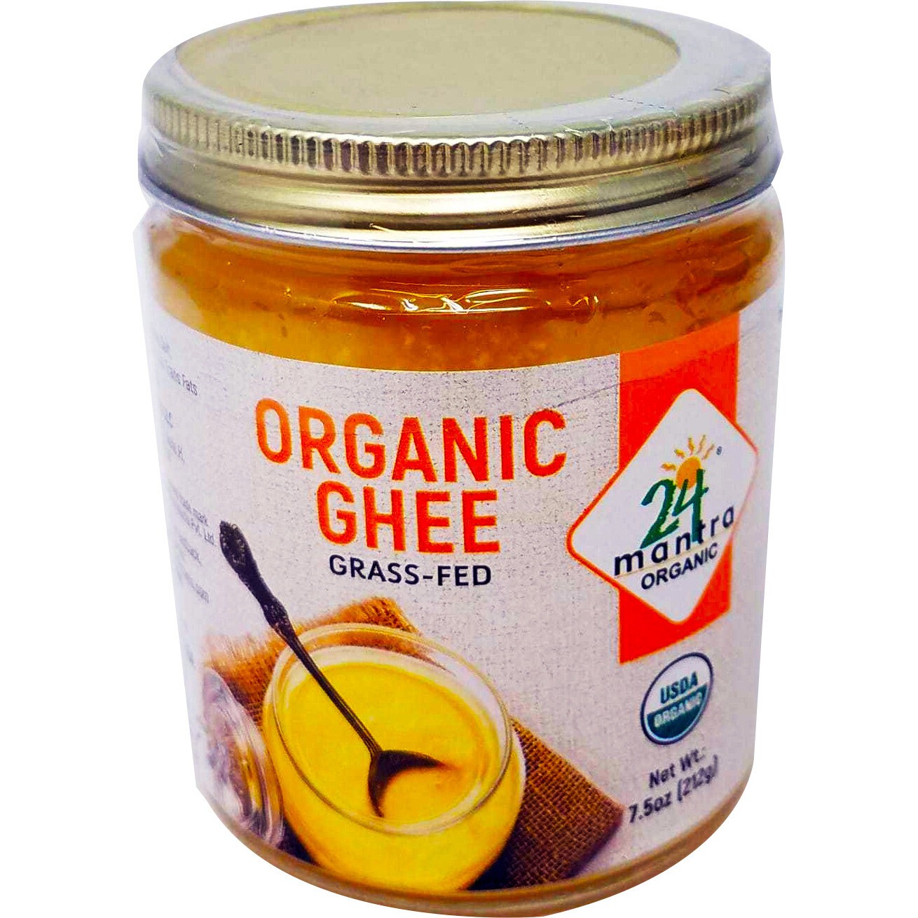 24 MANTRA ORGANIC GRASS FED GHEE 7 OZ