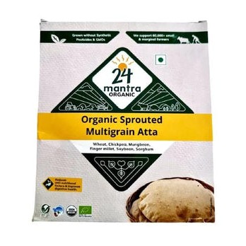 24 LM Organic Sprouted Multigrain Flour 1 KG