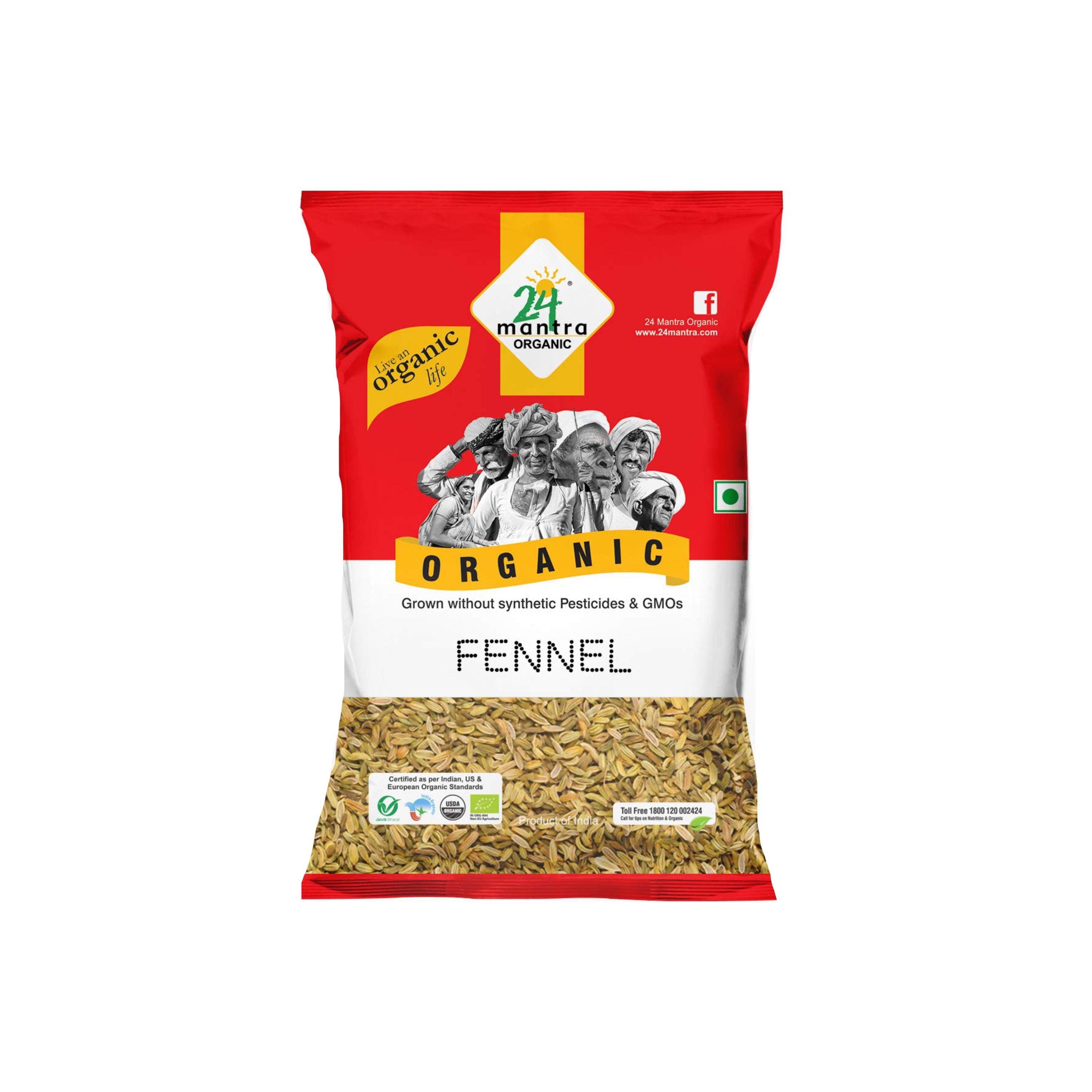 24 MANTRA ORG FENNEL SEED 8 OZ