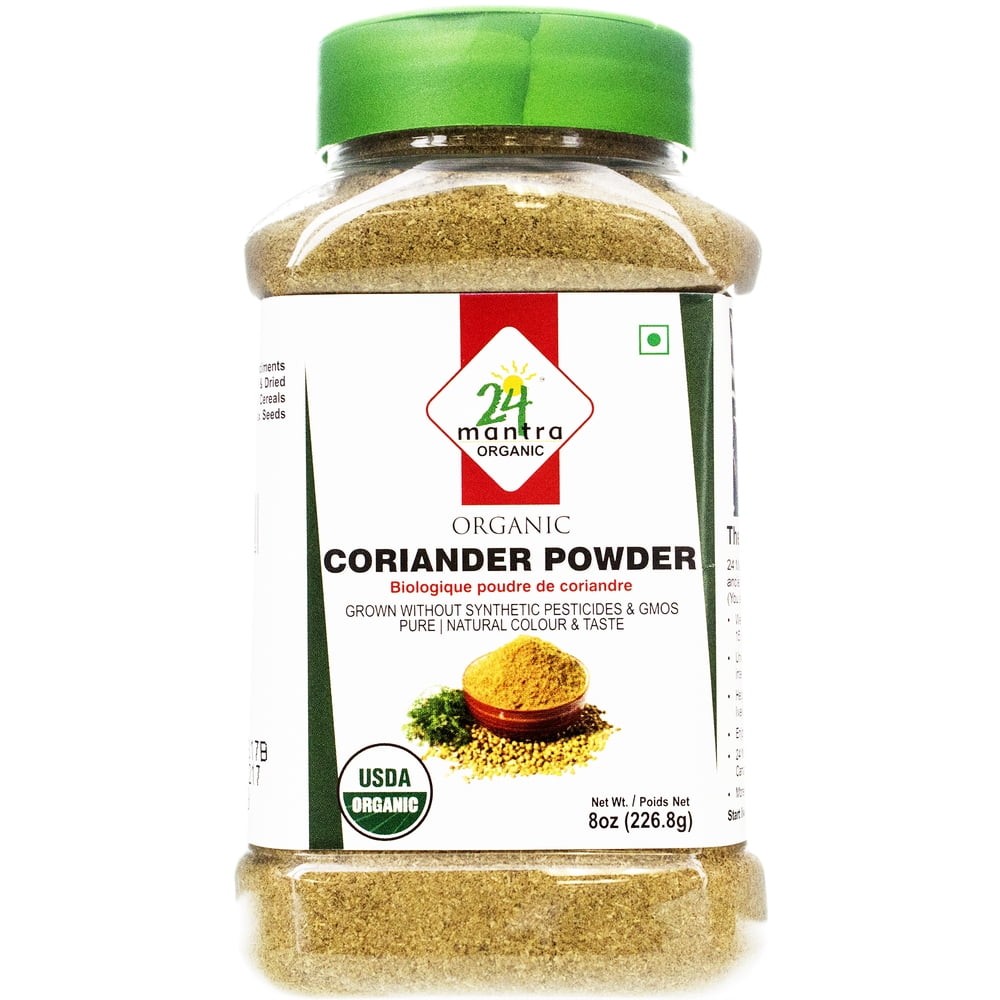 24Mantra Organic Coriander Powder 8 OZ
