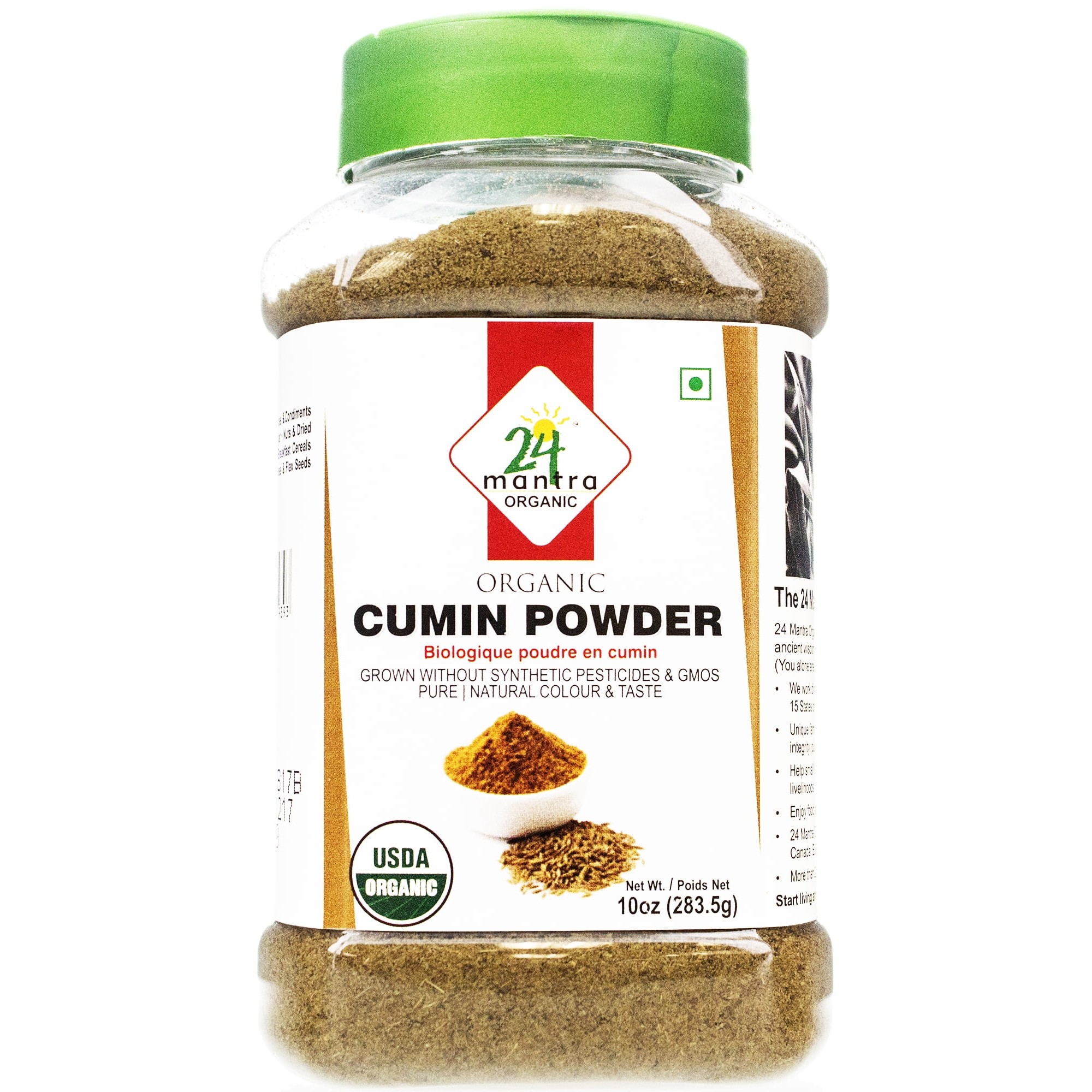 24 Mantra Organic Cumin Power